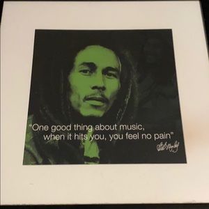 Bob Marley picture.